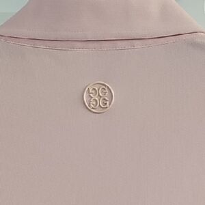 G/FORE Men's Light Pink Polo